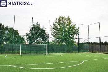 Siatki materiałowe - Wykonujemy ogrodzenia piłkarskie od A do Z. siatki materiałowej